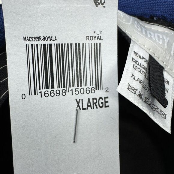 Stacy Adams Men's Contrast-Trim Fedora Hat Size: XL - Picture 11 of 12